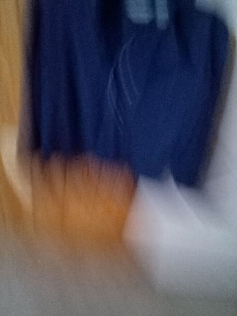 Orvis Women's Pullover Cotton Poly Blend Blue Shirt Size XL